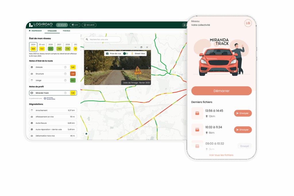 MIRANDA Vue chaussée