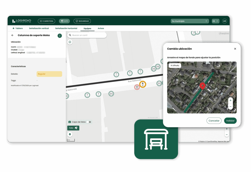 Equipamientos urbanos platform