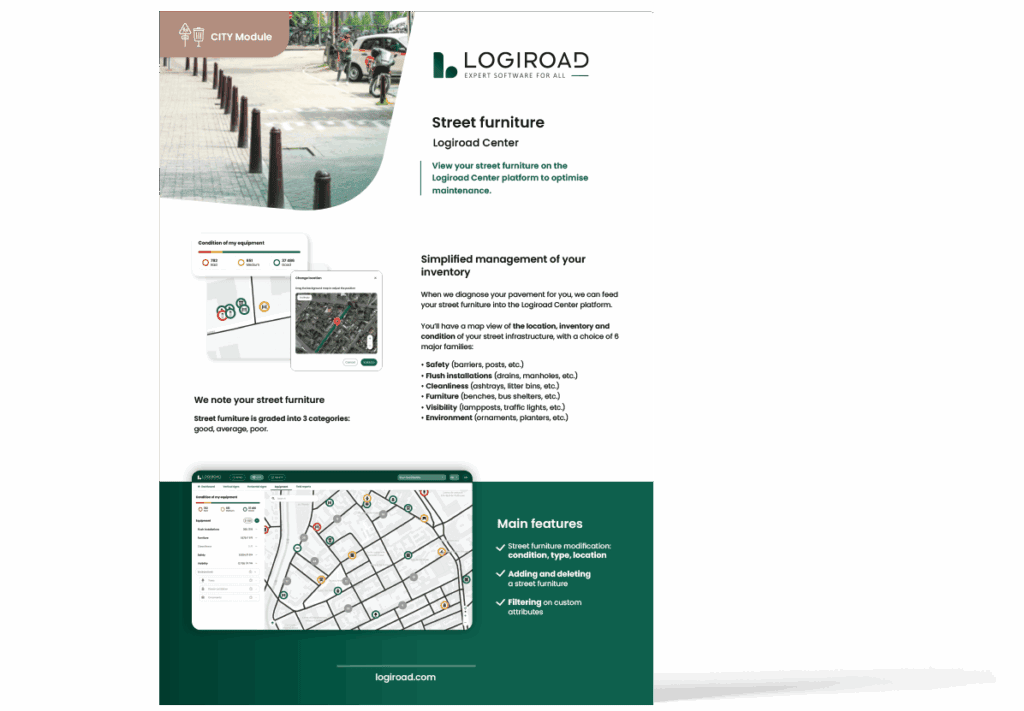 Street furniture leaflet