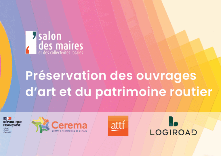 Salon des maires 2025 conférence Logiroad Cerema ATTF